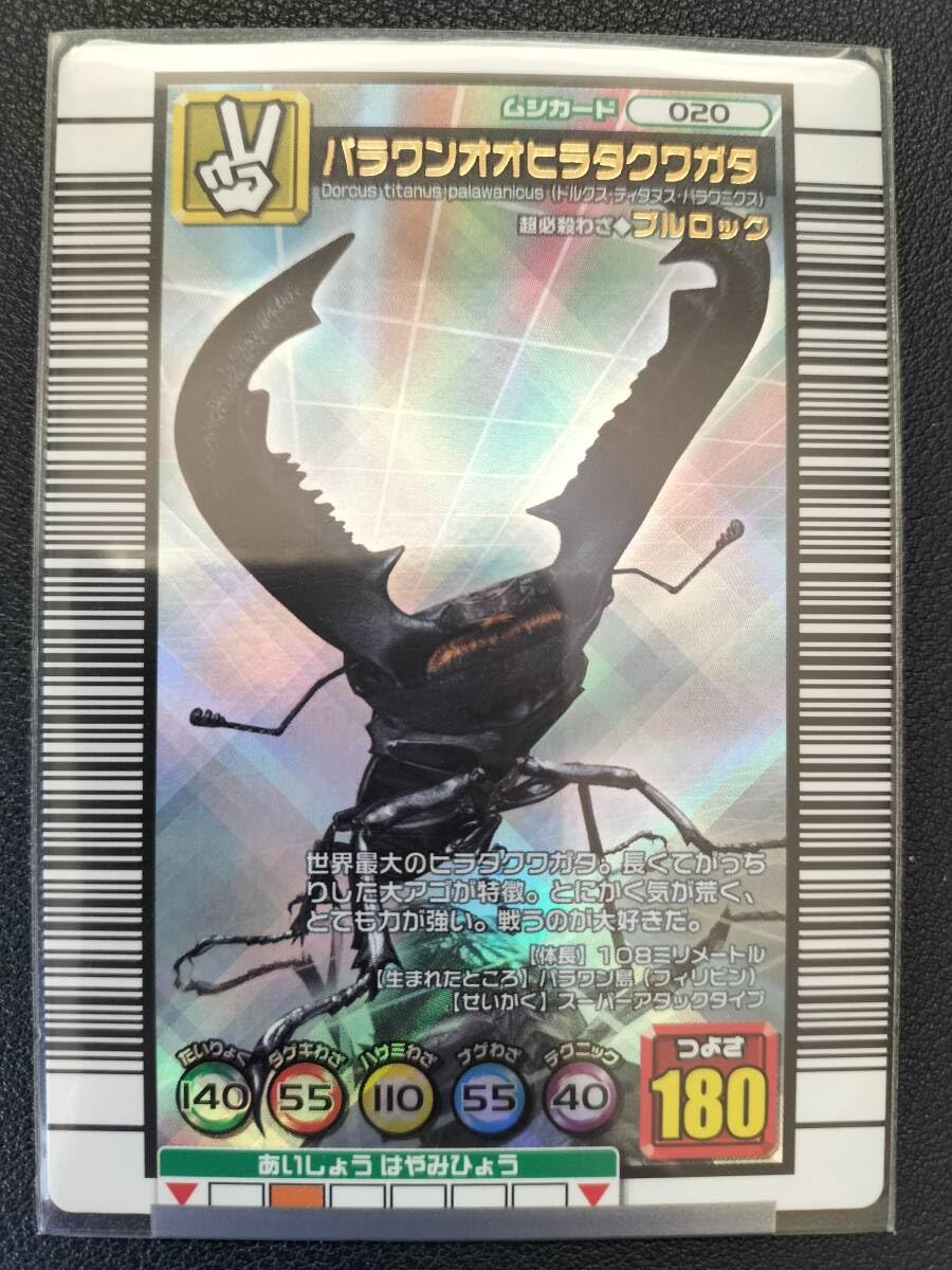 Amazon.co.jp: 甲虫王者 ムシキング パラワンオオヒラタクワガタ 超