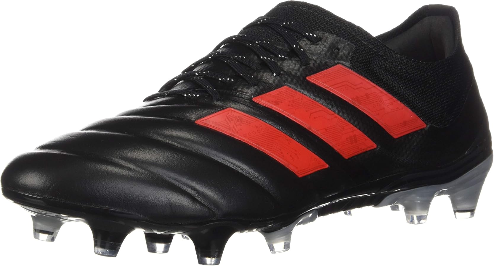 Amazon.com | adidas Copa 19.1 FG Cleat - Men's Soccer Black/Red