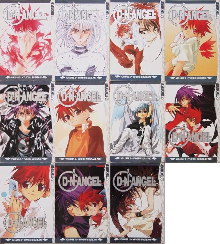 D.N.Angel Manga Collection Set (English Edition, Volumes 1-11