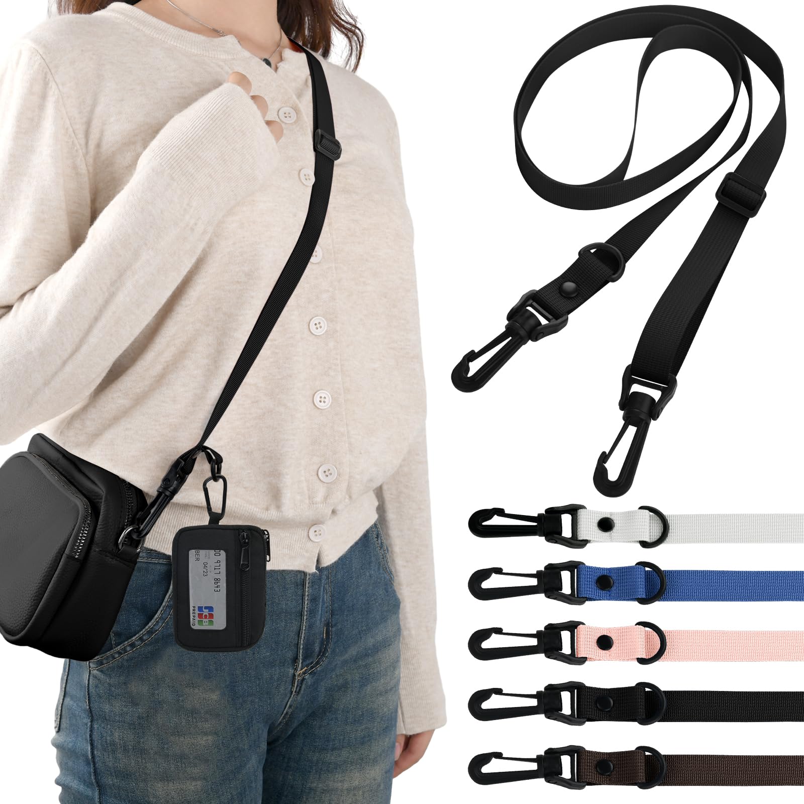 Amazon.co.jp: [Yeepan] ナイロン ショルダーベルト ストラップ 70