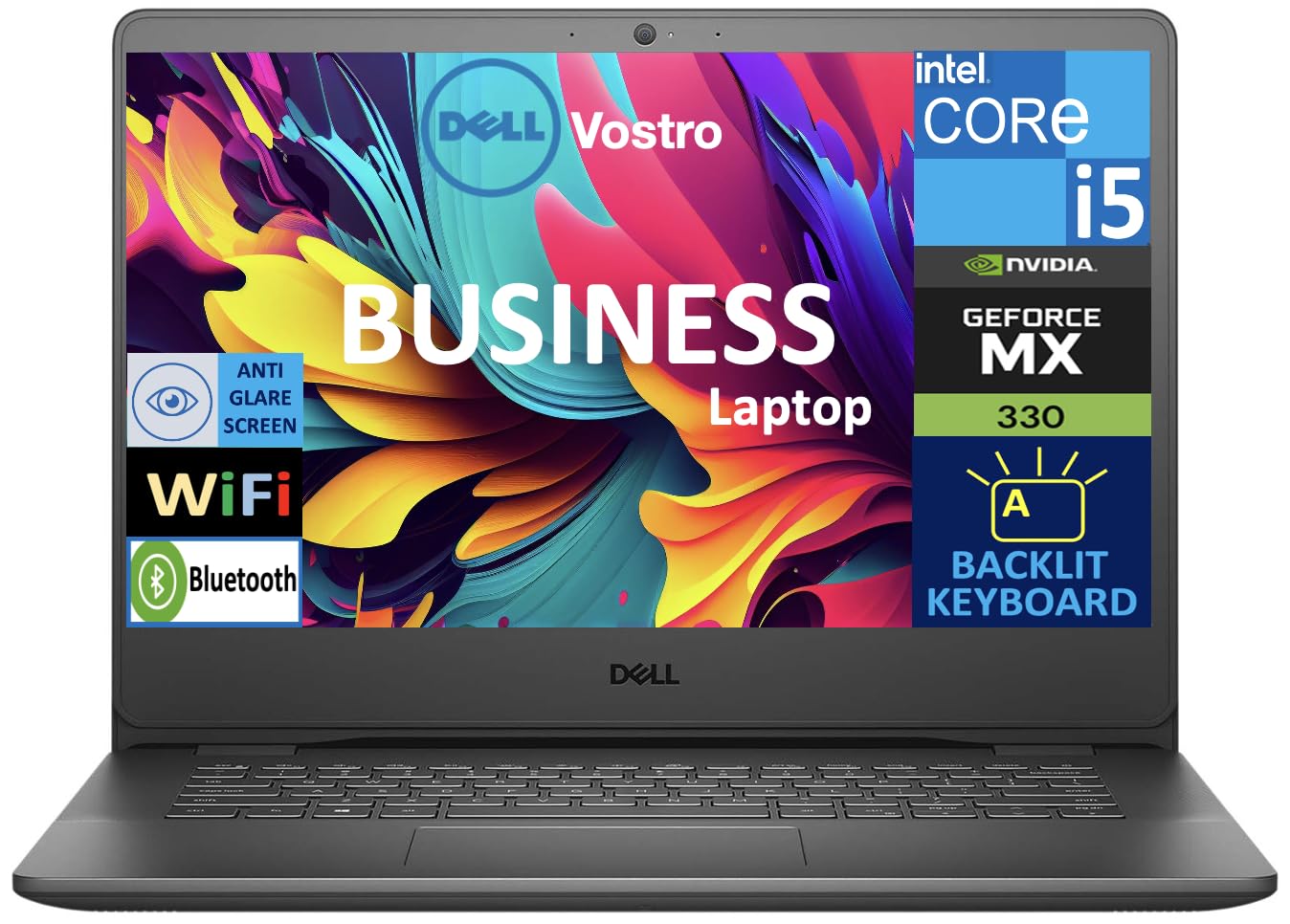 Amazon.com: Dell Vostro 14-inch Business Laptop, Intel Core i5