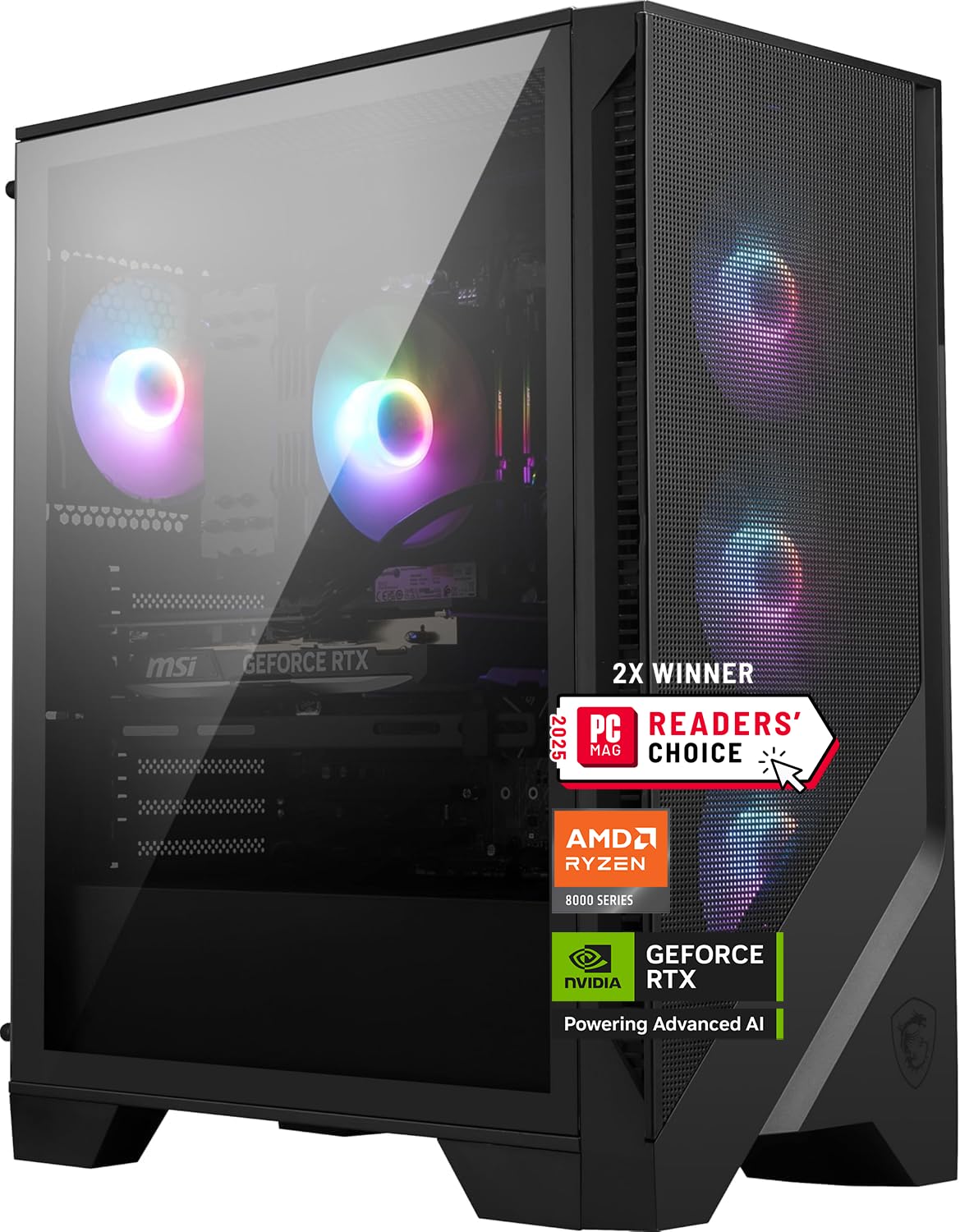 Amazon.com: msi Codex Z2 Gaming Desktop: AMD R7-8700F, GeForce RTX
