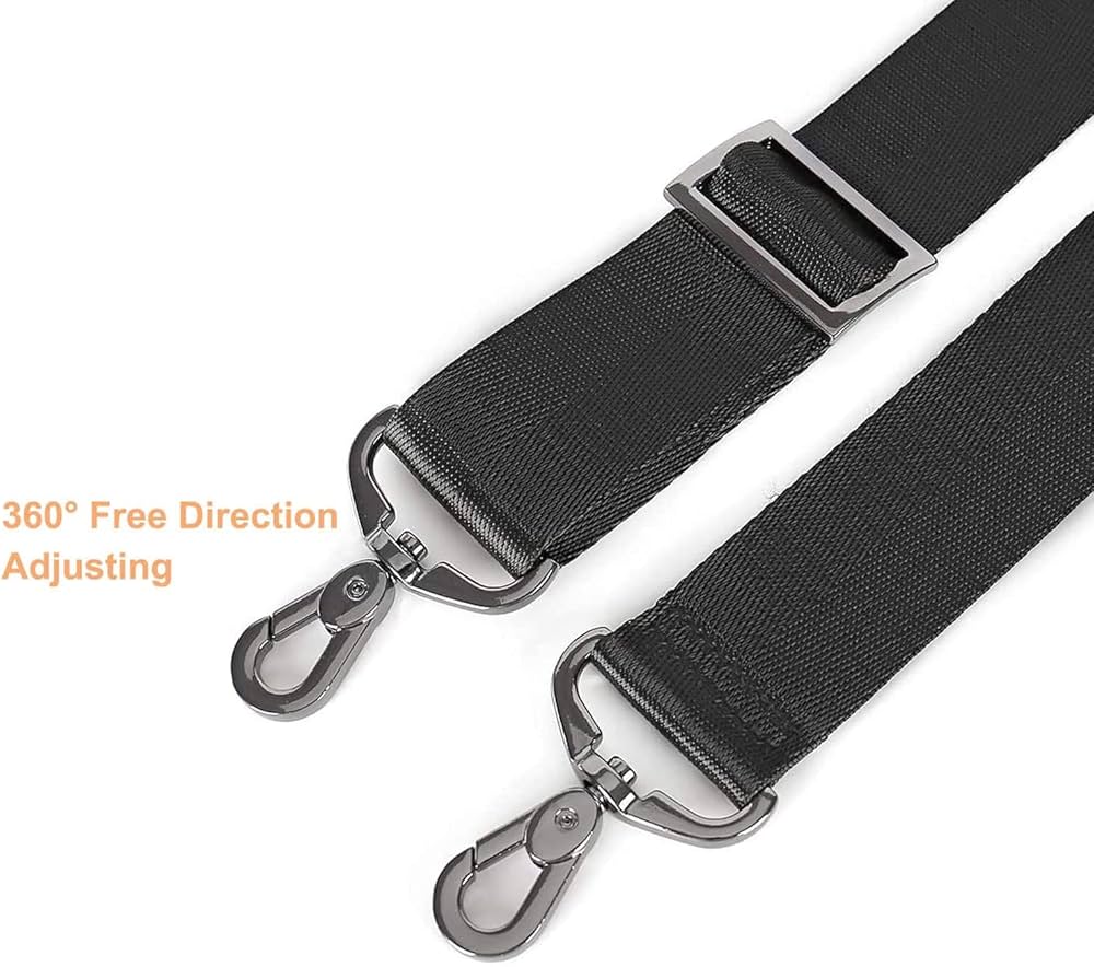 Amazon | [MOSISO] 56インチ ショルダーベルト 交換用肩掛けひも 調節