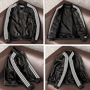 Amazon | [VIIBOY] 革ジャン 本革ジャケット 本革 羊革ジャケット