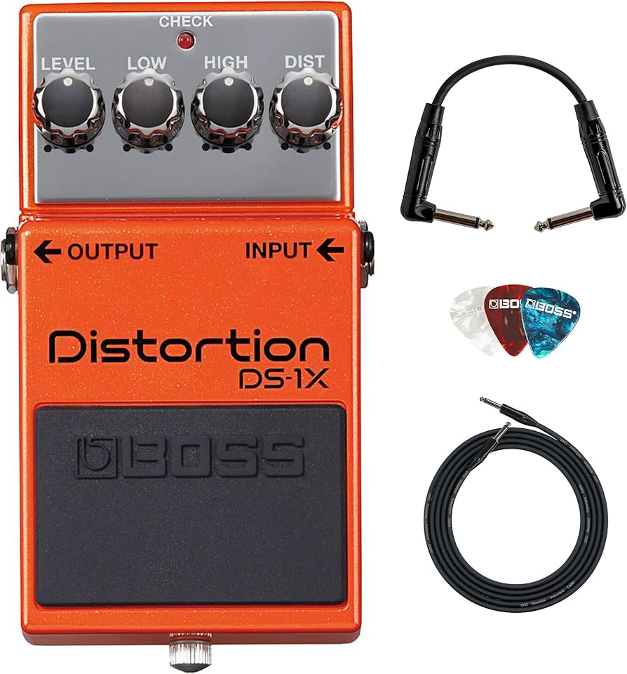 Amazon.com: Boss DS-1X Distortion Bundle with Gearlux Instrument