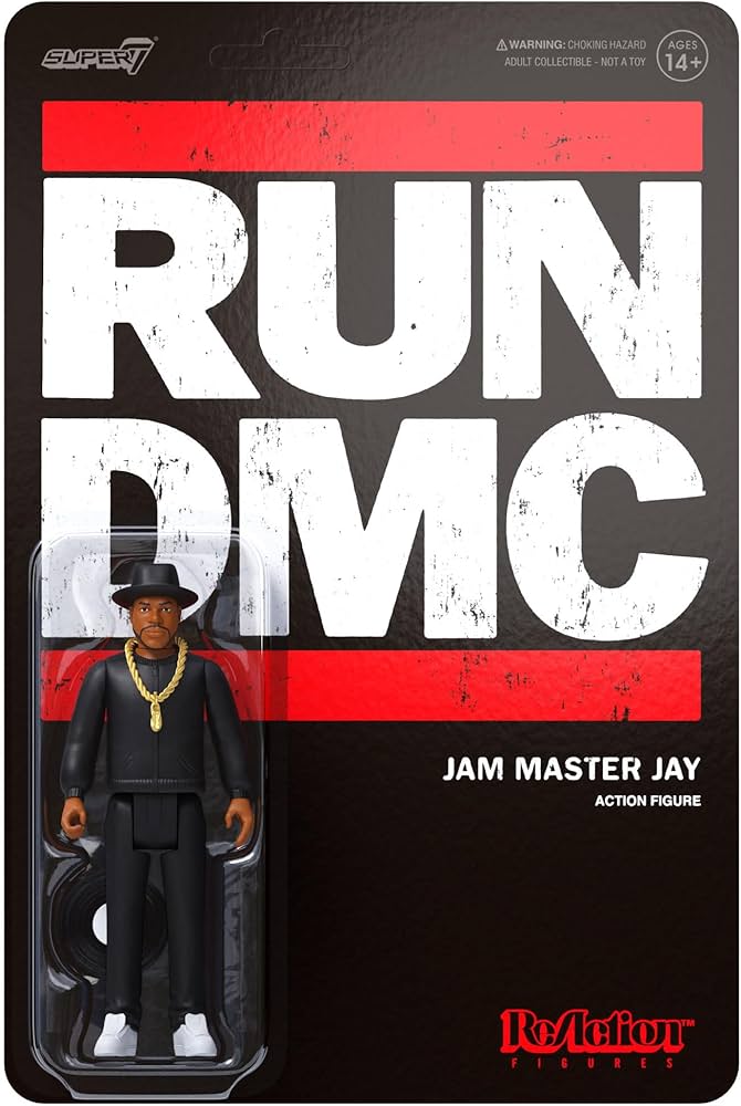 Amazon.com: Super7 Run DMC Reaction Figures - Jam Master Jay