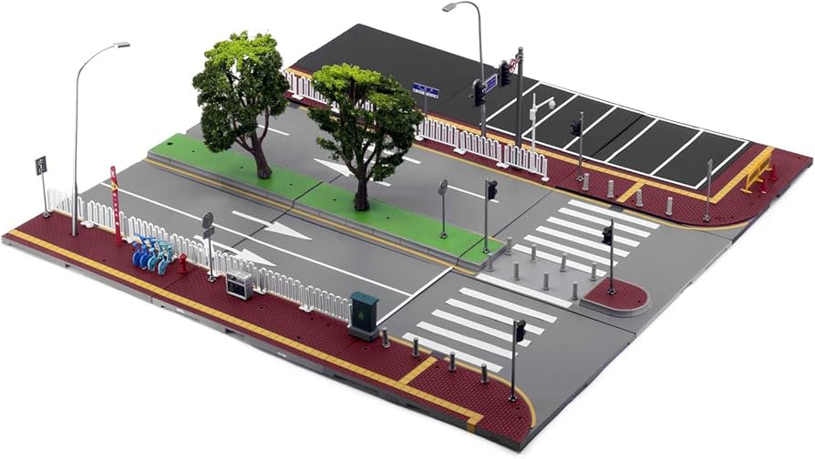 Amazon | Tiny City ジオラマコレクション S2 中国 道路キット