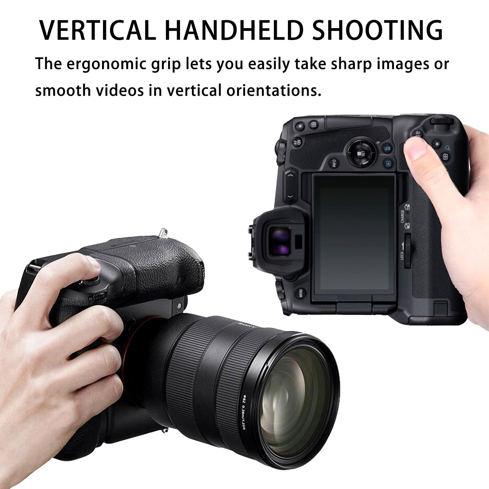 Amazon | HAPPYPOPO EOS R バッテリーグリップ Canon EOS R デジタル