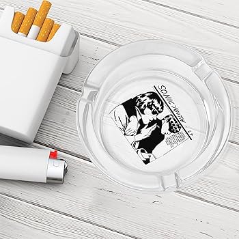 Amazon.co.jp: ガラス灰皿 ソニック・ユース ロック 灰皿 アッシュ