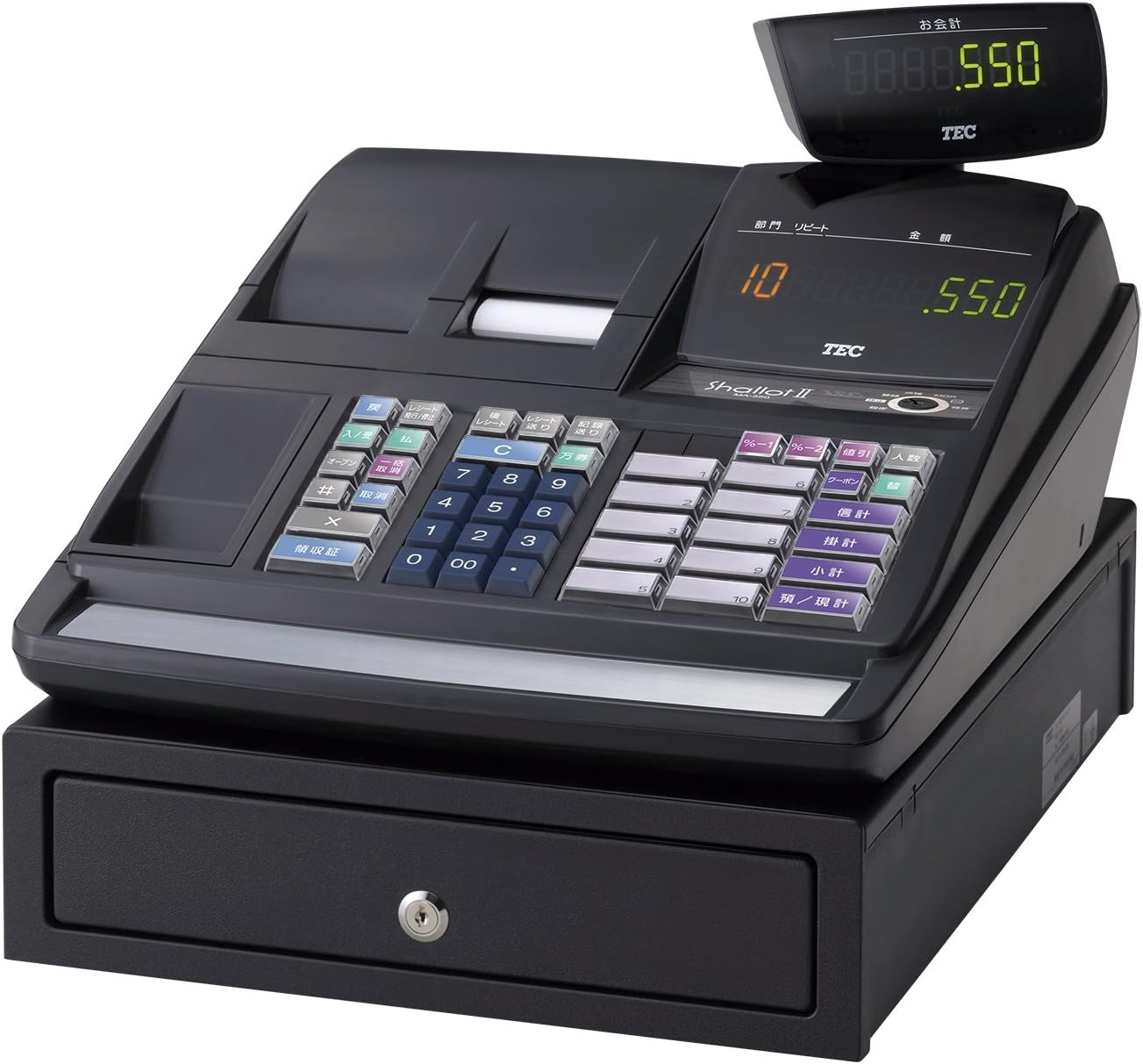 テック電子レジスター MA-550 ShallotⅡ Amazon | 東芝テック 電子