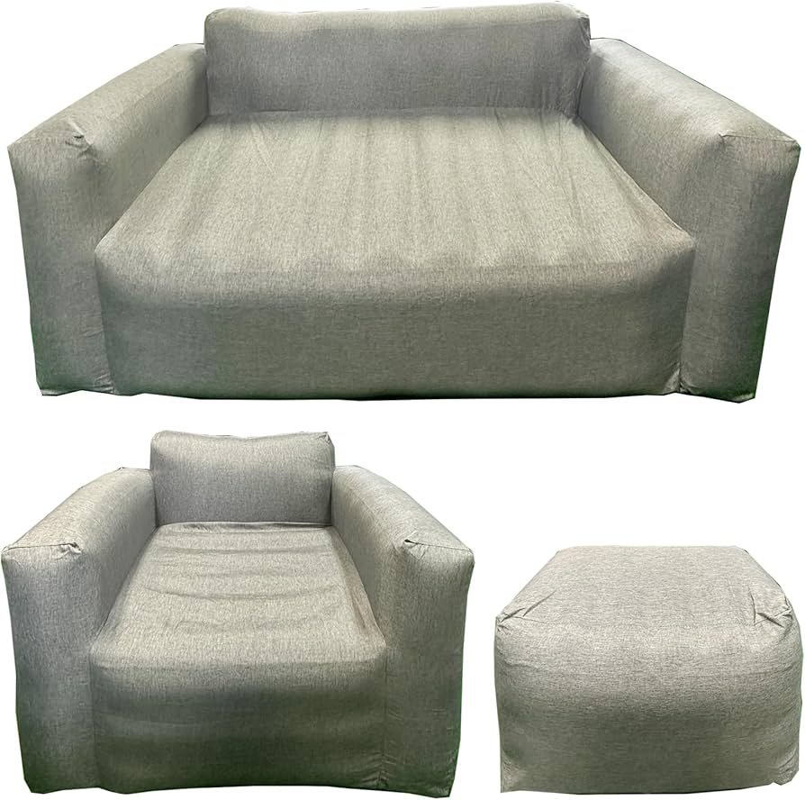 Amazon.co.jp: MGC エアーリビングセット エアーソファー エアーマット