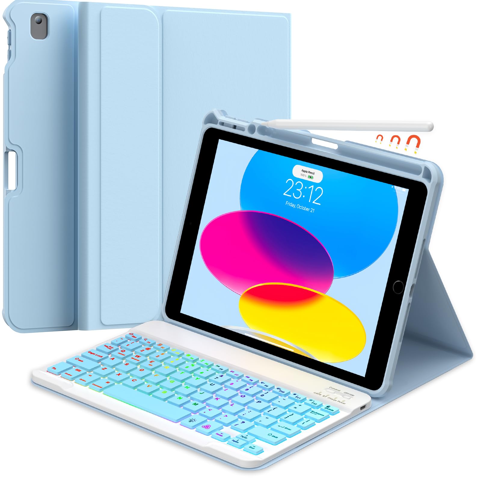 Amazon.com: everylikit Keyboard Case for iPad Air 11-inch (M3 2025