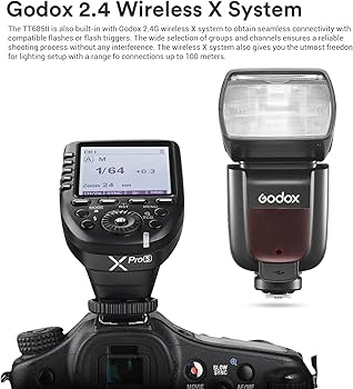 Amazon.com : Godox TT685II TT685II-N Flash for Nikon, GN60 2.4G