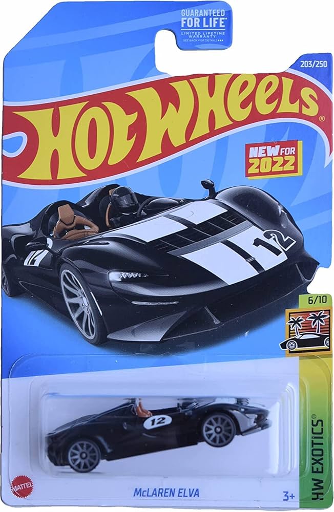 Hot Wheels Mclaren Elva Azuç : Amazon.com.br: Brinquedos e Jogos