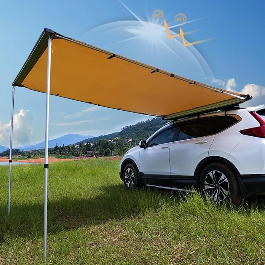 Amazon.co.jp: カーサイドタープ カーサイドテント 車用日よけ