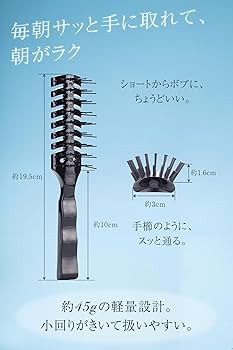 Amazon | 【世界の美容院で愛用】Perfehair パーフェヘア スケルトン