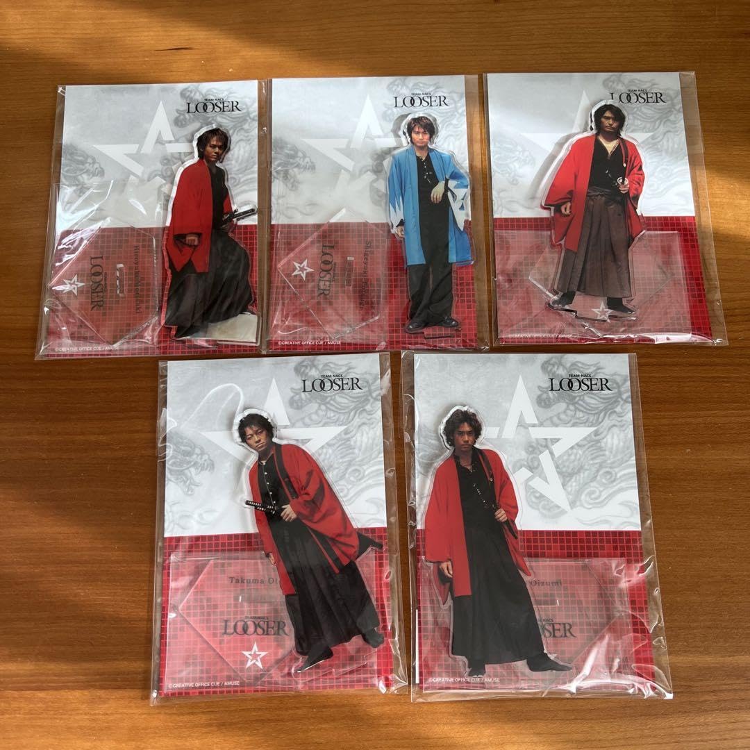 Amazon.co.jp: TEAM NACS アクリルスタンド 復刻 LOOSER アクスタ 大泉