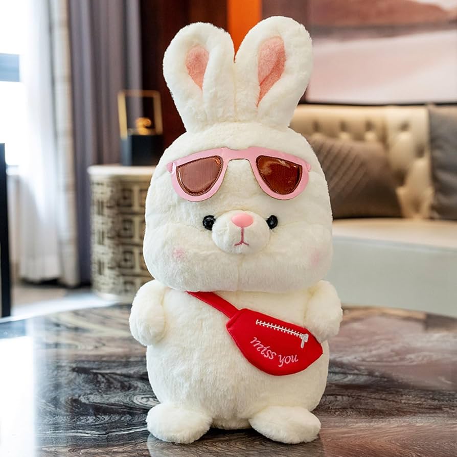 Amazon.co.jp: サングラス兎 鴨 縫いぐるみ 縫い包み サングラスアヒル