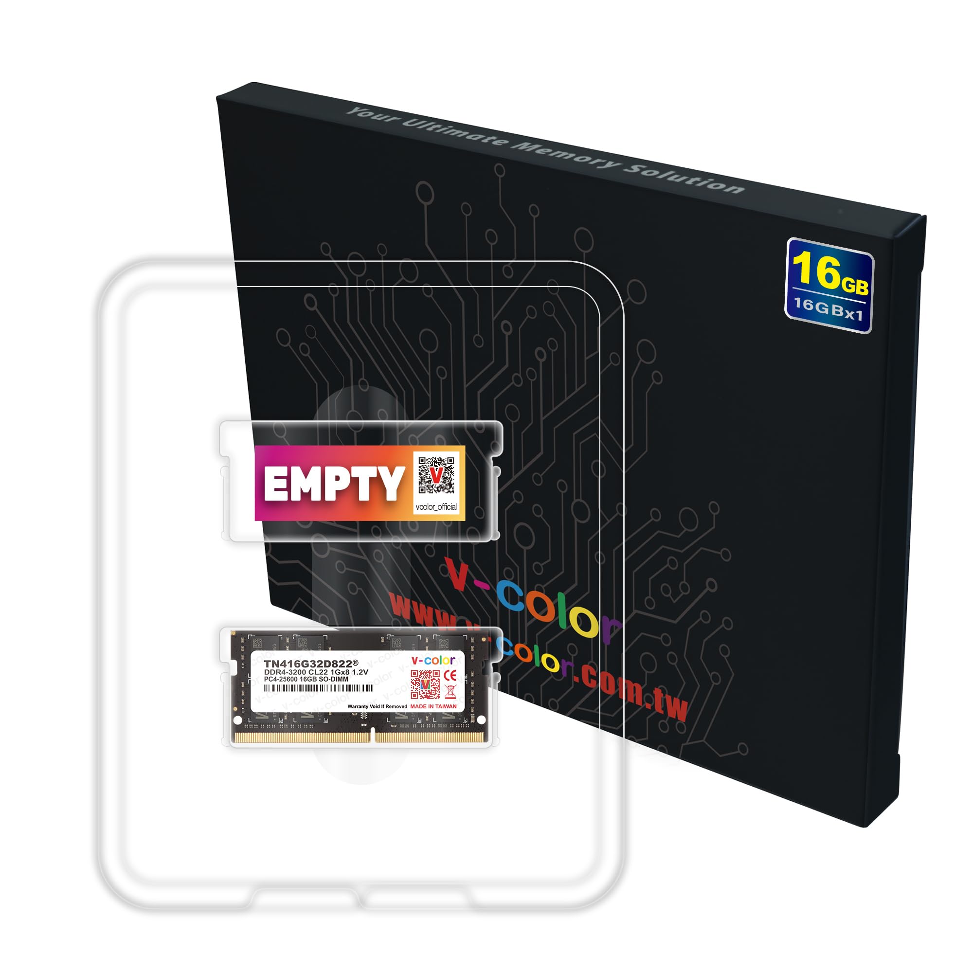 Amazon | v-color Hynix IC ノートPC用メモリ DDR4 3200MHz PC4-25600