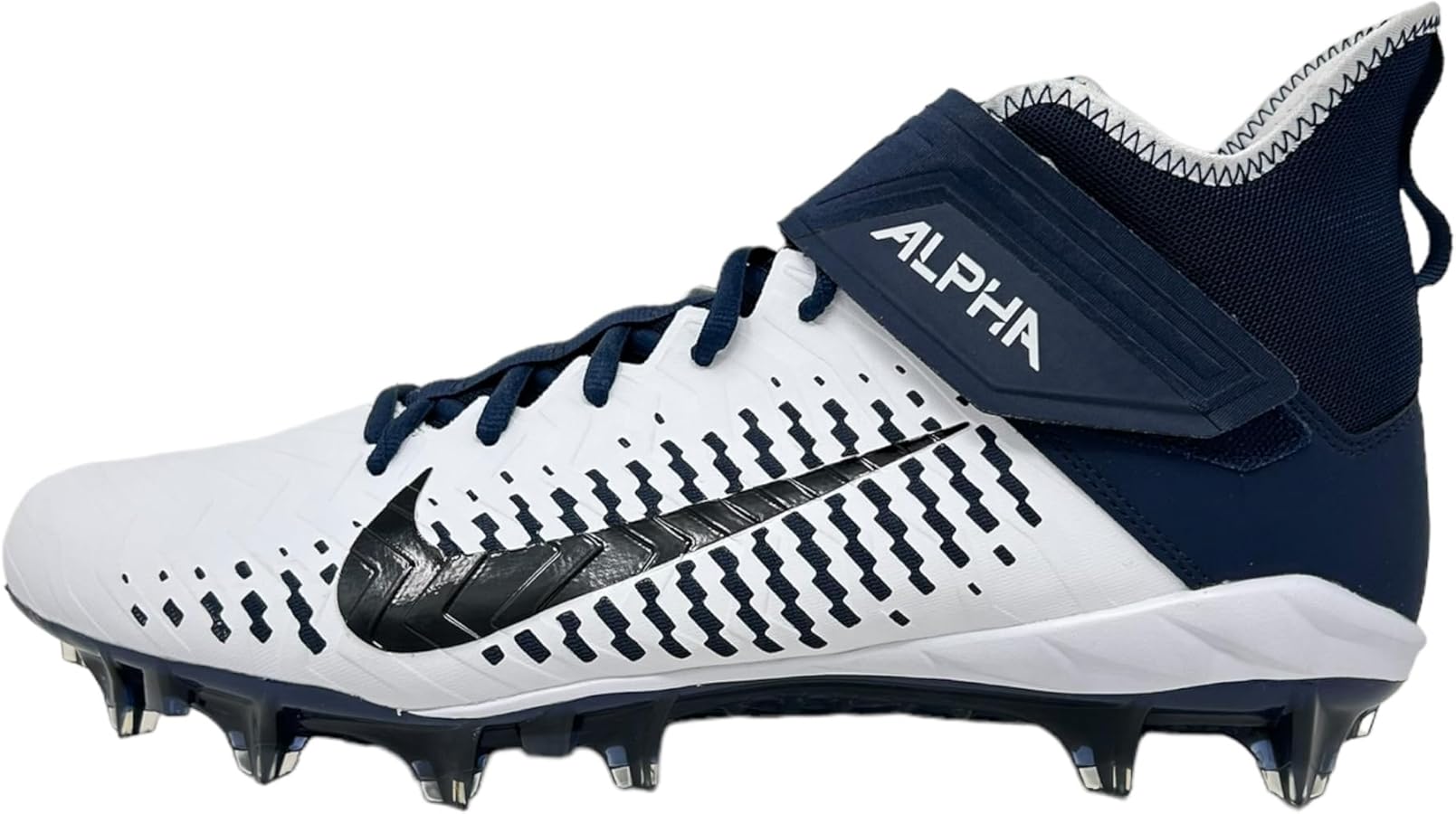 Amazon.com | Nike Alpha Menace Pro 2 Mid BV3945-102 White-Navy