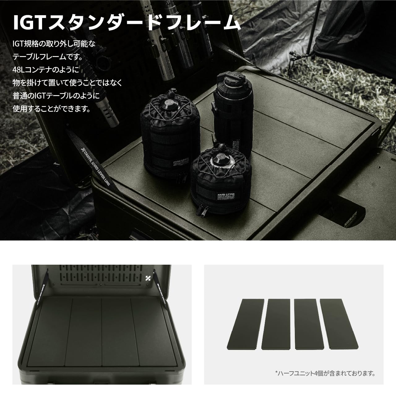 Amazon | CAMVIL（カンビル）アルミコンテナ コンテナボックス 60L大