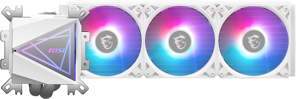 Amazon.com: msi MAG CoreLiquid I360 White - AIO ARGB CPU Liquid