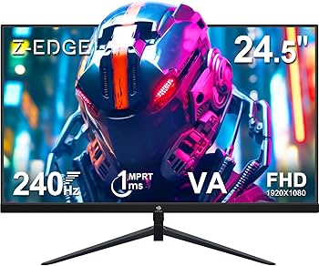 Amazon.co.jp: Z Z-Edge ゲーミングモニター 240Hz 24.5インチ FHD