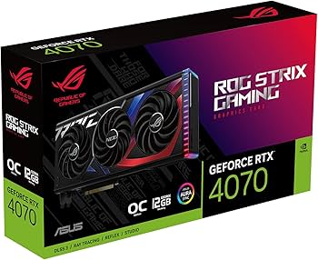 Amazon | ASUS ROG Strix GeForce RTX™ 4070 OC Edition ゲーミング