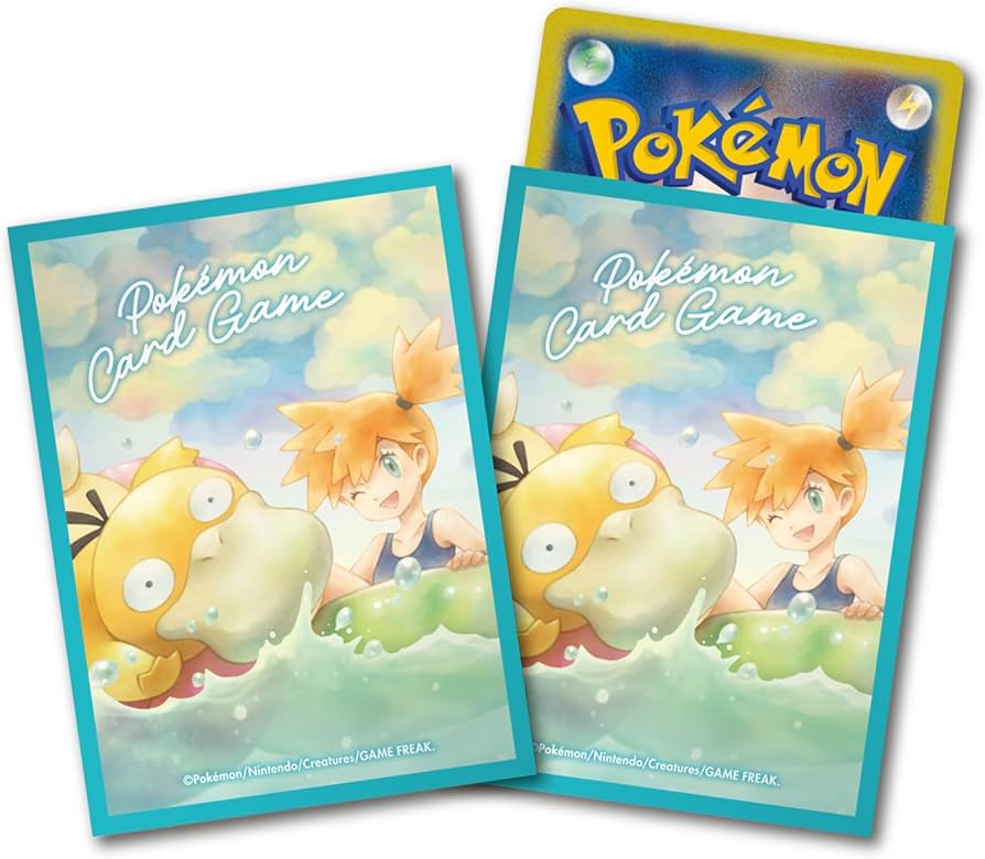 Amazon.co.jp: ポケモンカードゲーム デッキシールド カスミ＆コダック