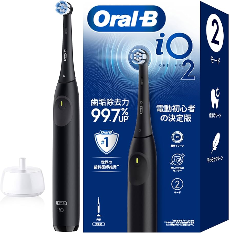 Amazon.co.jp: ブラウン 電動歯ブラシ オーラルB iO2S (電動初心者の