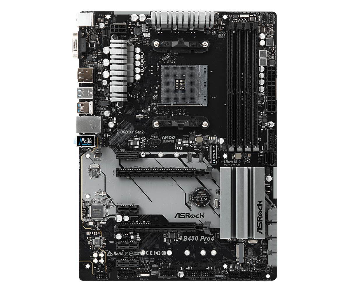 Amazon.com: ASRock ATX Motherboard (B450 PRO4) : Electronics