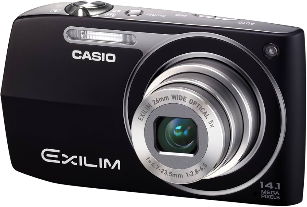 Amazon | CASIO デジタルカメラ EXILIM 1410万画素 5倍 ブラック EX