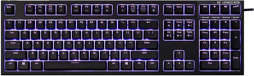 Amazon.co.jp: R2A-JP4G-BK REALFORCE ゲーミングフルキーボード 日本