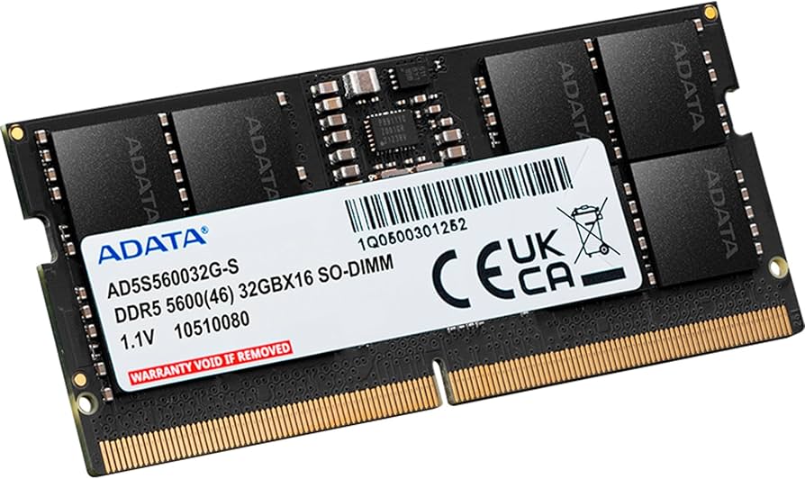 ADATA So-DDR5 32GB 5600-46 Premier Single Tray at Amazon.com
