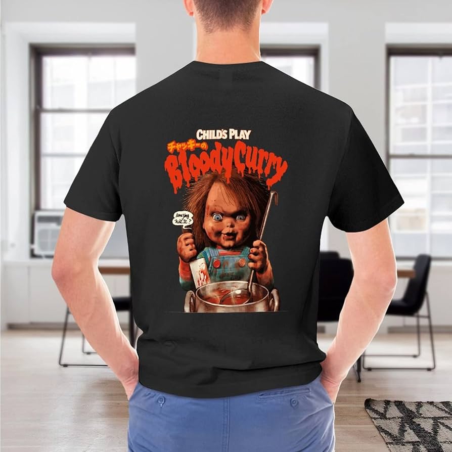 Amazon.co.jp: Tシャツ チャイルド プレイ チャッキー ホラー映画
