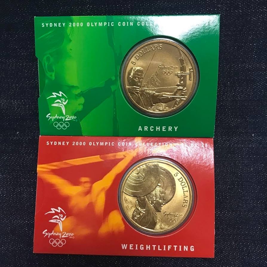 Amazon.co.jp: オーストラリアの記念硬貨 シドニーオリンピック5ドル 2