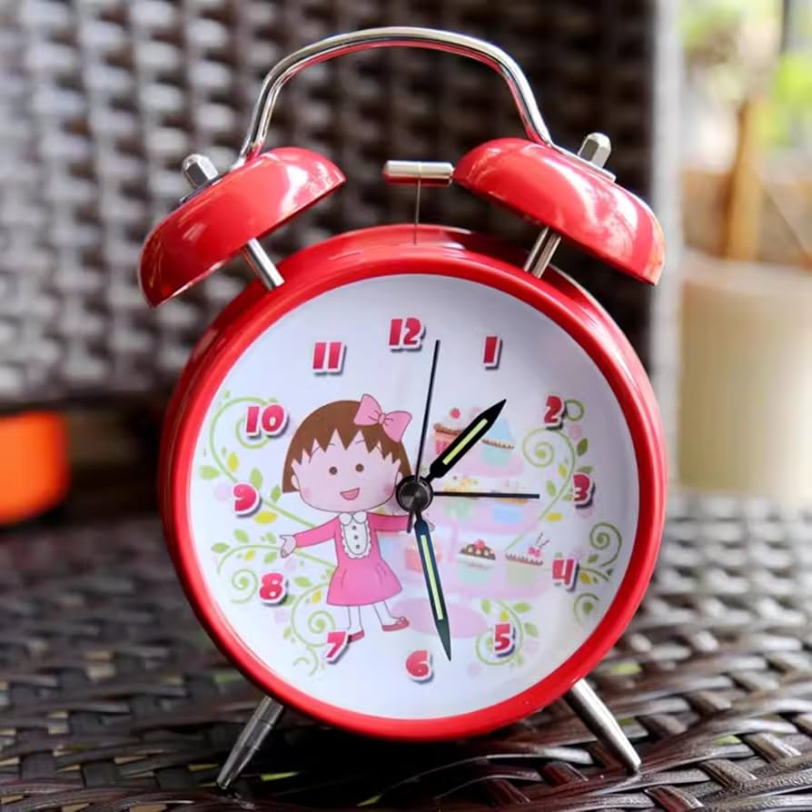 Amazon.co.jp: 楕円ちびまる子ちゃん目覚まし時計かわいい誕生日