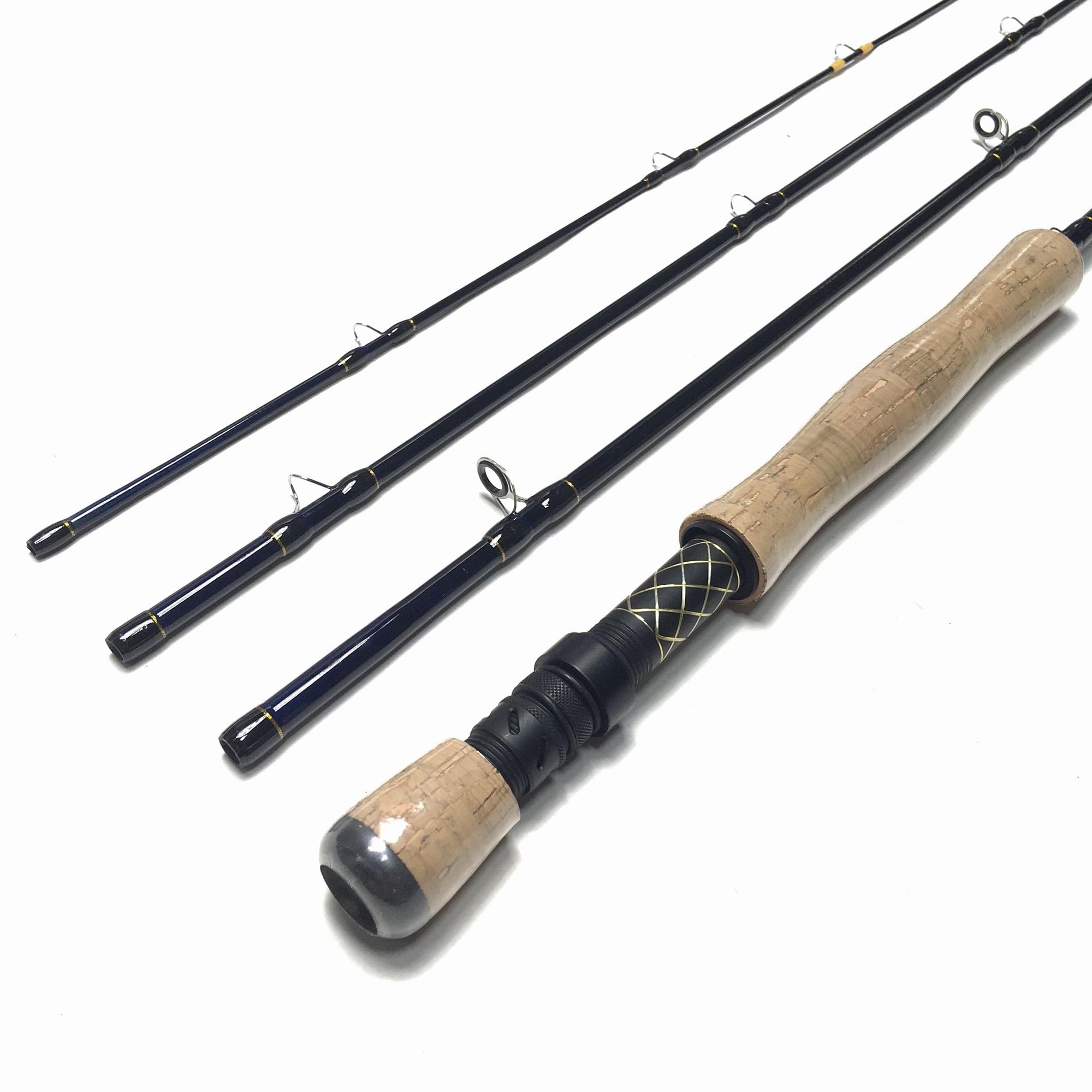 Amazon | 7フィート フライロッド 4ピース (#7/8) 7番 8番 渓流 岩魚