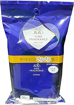 Amazon | ファーファ ファインフレグランス ボディシート オム 2個