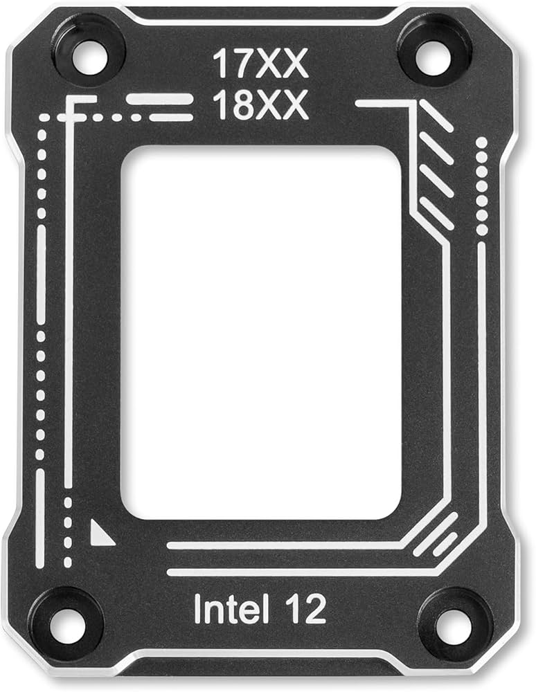 Amazon.co.jp: Novonest lga1700 CPU反り防止 CPU固定パーツ Intel 12