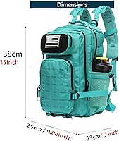 Amazon.com | Thuram 20L Waterproof with 2 Bottle Holders Backpack
