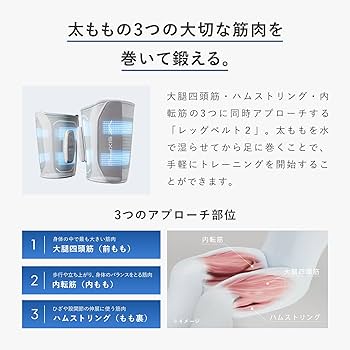 Amazon.co.jp: ◇新モデル◇シックスパッド レッグベルト2/SIXPAD Leg
