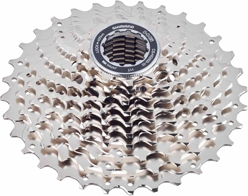 Amazon.com : Shimano 10V Cassette. CS-HG500-10 11-34 : Sports