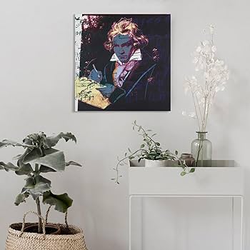 Amazon.co.jp: 画家 芸術家アンディ・ウォーホル ウシ版画2