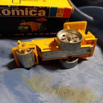 Amazon | トミカ 川崎重工 ロードローラ 61 日本製 絶版 黒箱