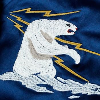 Amazon | [ヒューストン] 別珍スカジャン ベロア生地 スーベニア