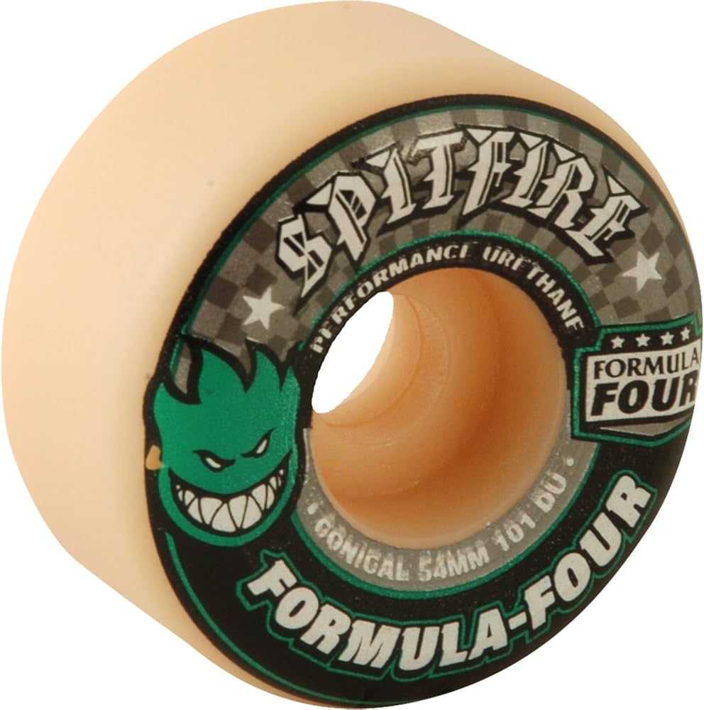 Amazon | Spitfire Formula 4円錐54 mm 101 aホワイトW /グリーン