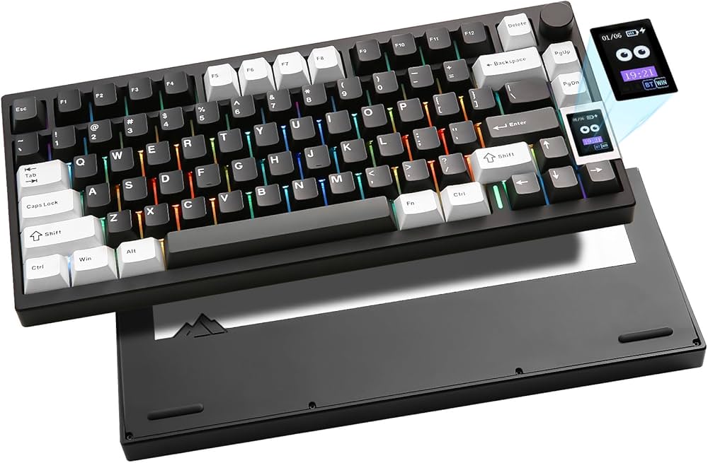 Amazon.co.jp: YUNZII AL80 Mechanical Keyboard, Wireless Gaming