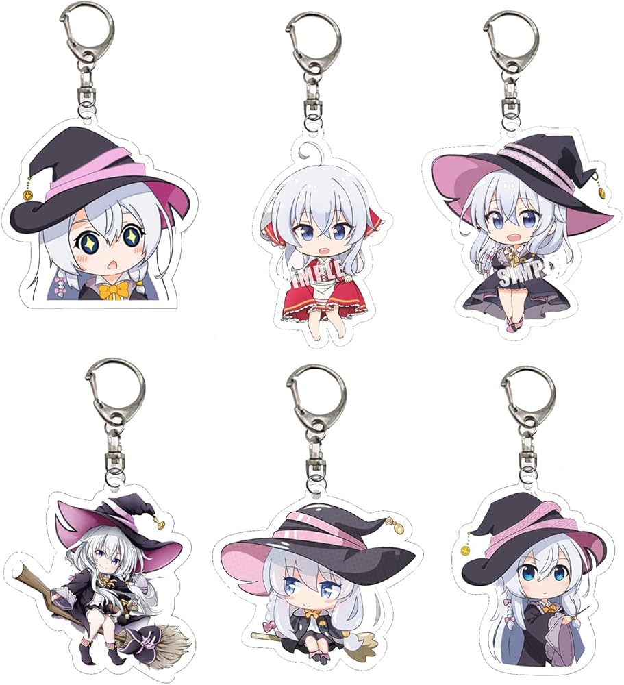 Amazon.co.jp: [Thosevst] 魔女の旅々 キーホルダー 6点セット