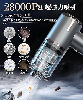 Amazon | BeeTool ハンディクリーナー 多機能【2025新登場】車用掃除機